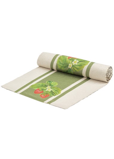 furn. Strawberry Table Runner (230 x 35cm)