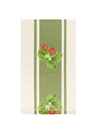 furn. Strawberry Table Runner (230 x 35cm)