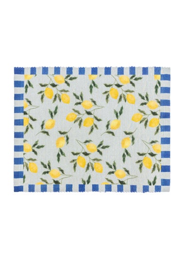 furn. Lemons Set Of 4 Table Placemats (46 x 36cm)