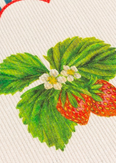 furn. Strawberry Stripes Set Of 4 Table Placemats (46 x 36cm)