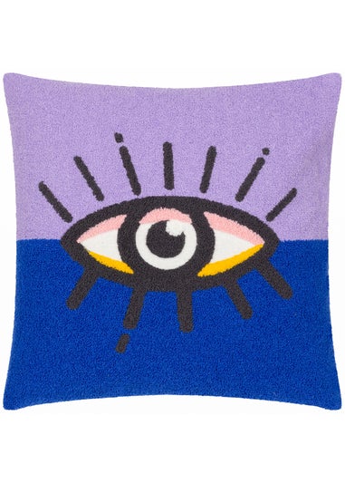 Heya Home All Eyes On You Abstract Filled Cushion (45 x 45 x 8cm)