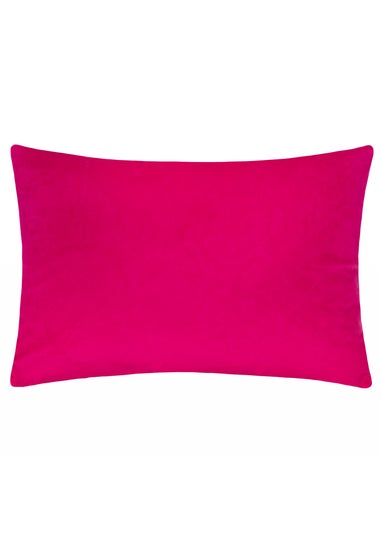 Paoletti Keela Cut Velvet Filled Cushion (35 x 50 x 8 cm)