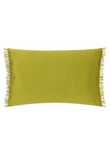 furn. Araya Striped Velvet Filled Cushion (30 x 50 x 8 cm)