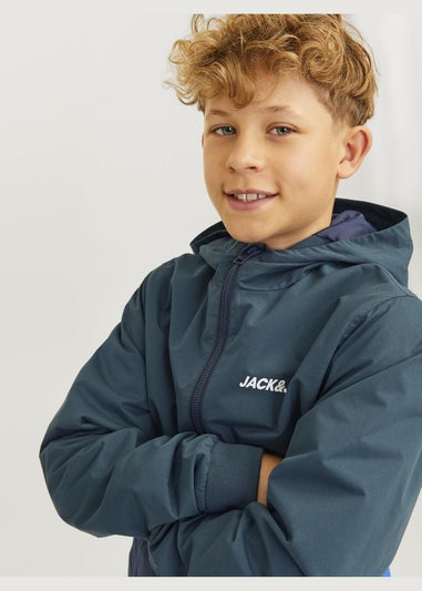 Jack & Jones Kids Green Bomber Jacket (8-16yrs)