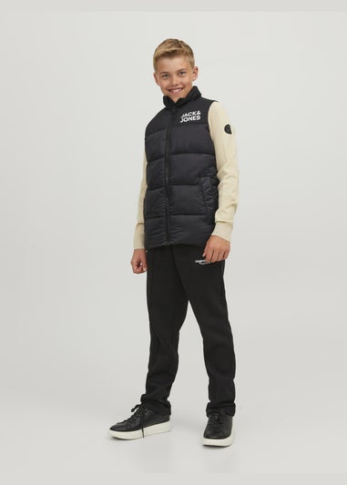 Jack & Jones Kids Black Bodywarmer (8-16yrs)