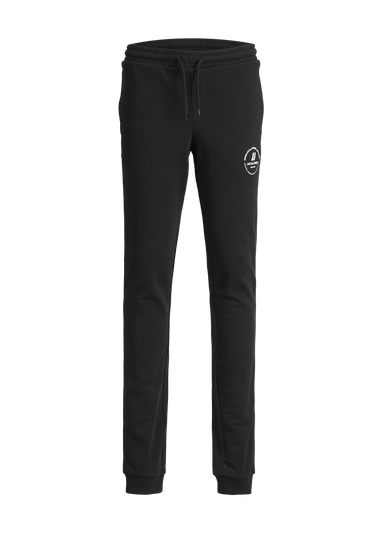 Jack & Jones Kids Black Jogging Bottoms (8-16yrs)