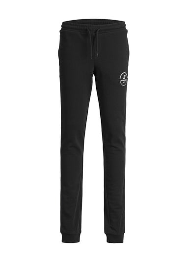 Jack & Jones Kids Black Jogging Bottoms (8-16yrs)