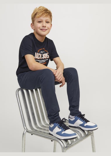 Jack & Jones Kids Navy Jogging Bottoms (8-16yrs)