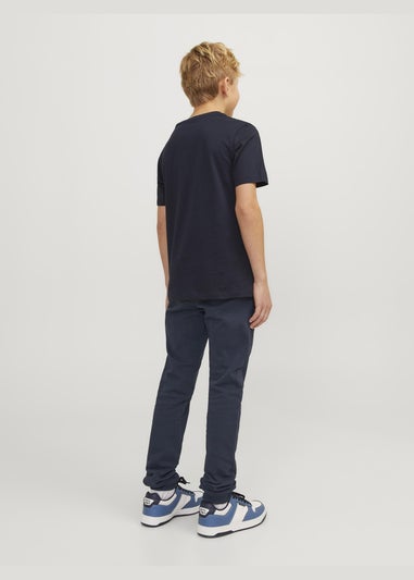 Jack & Jones Kids Navy Jogging Bottoms (8-16yrs)