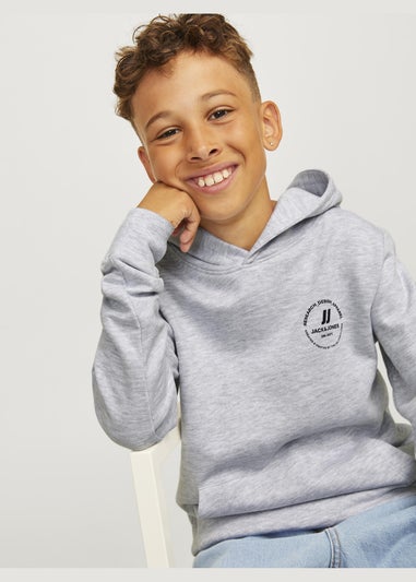 Jack & Jones Kids Grey Hoodie (8-16yrs)