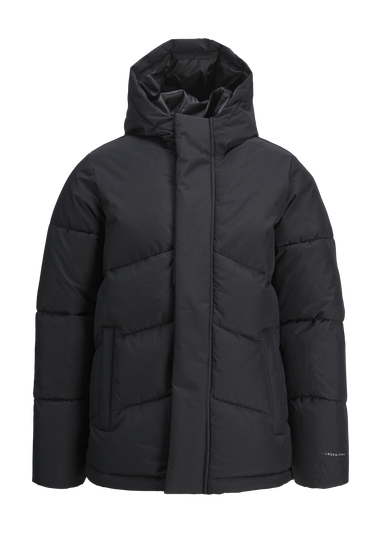 Jack & Jones Kids Black Puffer Jacket (6-16yrs)