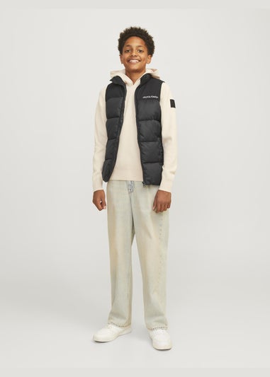 Jack & Jones Black Kids Bodywarmer (6-16yrs)