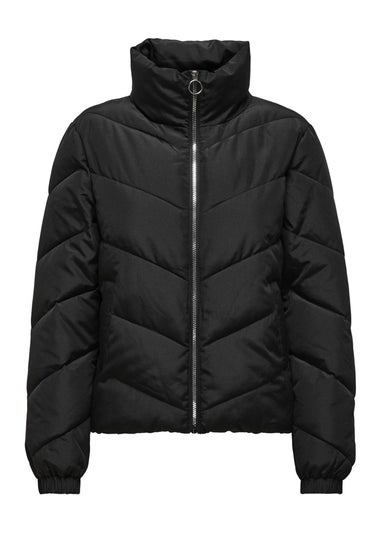 JDY Black Short Padded Jacket