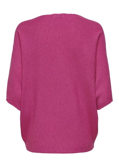 JDY Fuchsia Knit Jumper