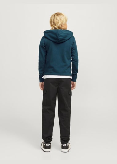 Jack & Jones Boys Teal Hoodie (10-16yrs)