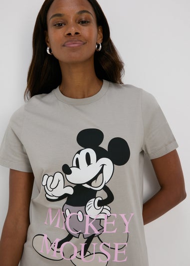 Grey Mickey Mouse T-Shirt