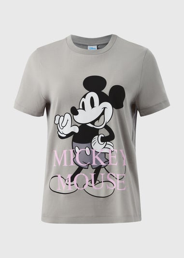 Grey Mickey Mouse T-Shirt