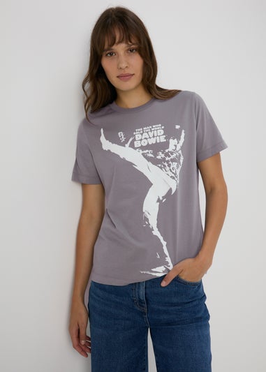 Grey David Bowie T-Shirt