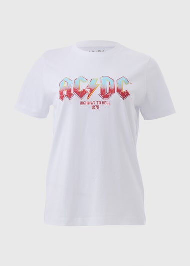 White ACDC T-Shirt