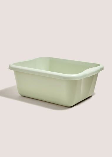 Green Washing Up Bowl (39cm x 31cm x 17cm)