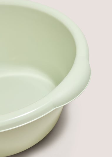 Green Round Washing Up Bowl