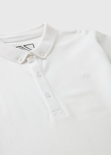 Boys White Polo Shirt (7-15yrs)