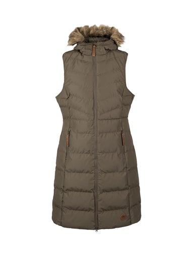 Trespass Khaki Audrey Gilet