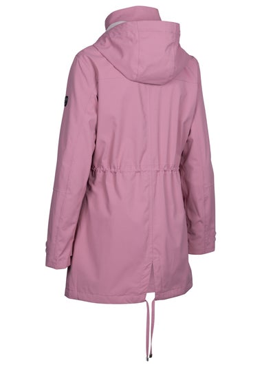 Trespass Pink Pavlina Waterproof Coat