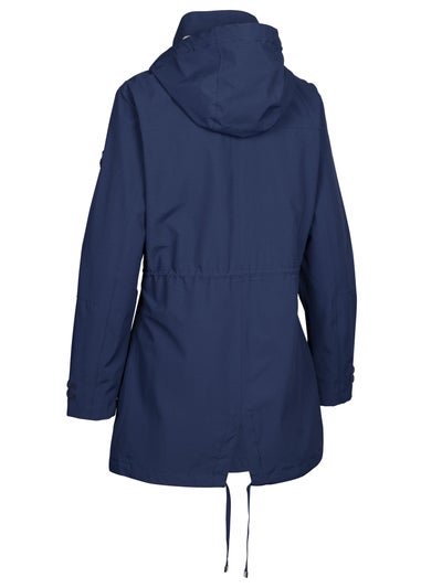 Trespass Navy Pavlina Waterproof Coat