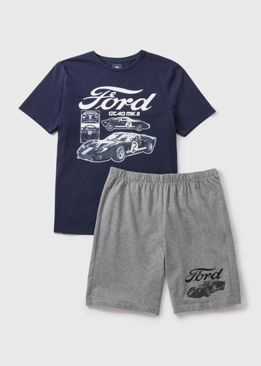 Navy Ford Pyjama Set