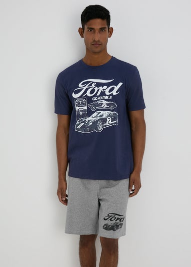 Navy Ford Pyjama Set