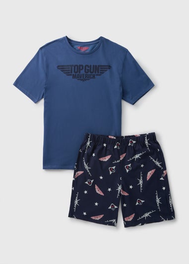 Blue Top Gun Pyjama Set