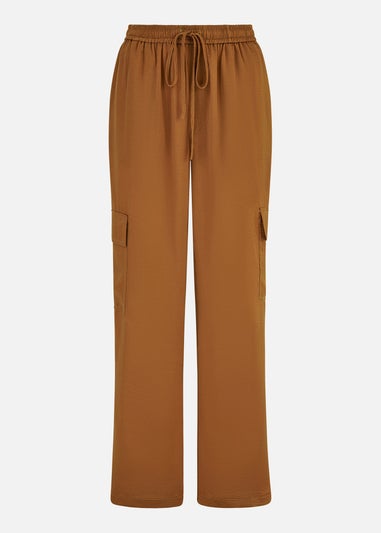 Yumi Orange Cargo Trousers