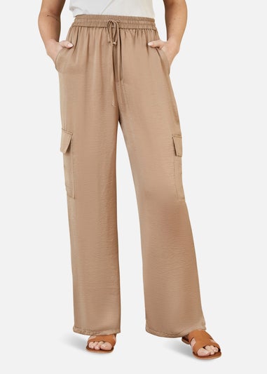 Yumi Stone Cargo Trousers