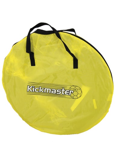 Kickmaster Multi Colour Large Quick Up Goal & Target Shot