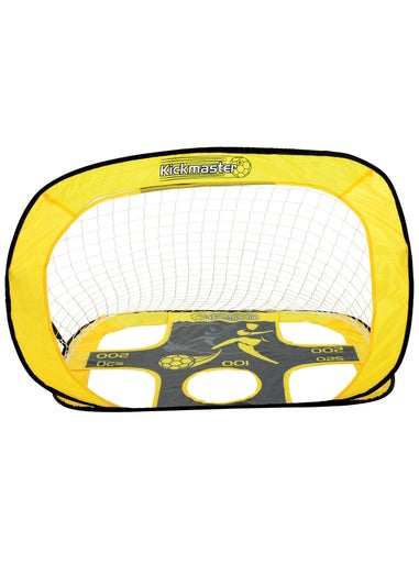 Kickmaster Multi Colour Quick Up Goal & Target Shot