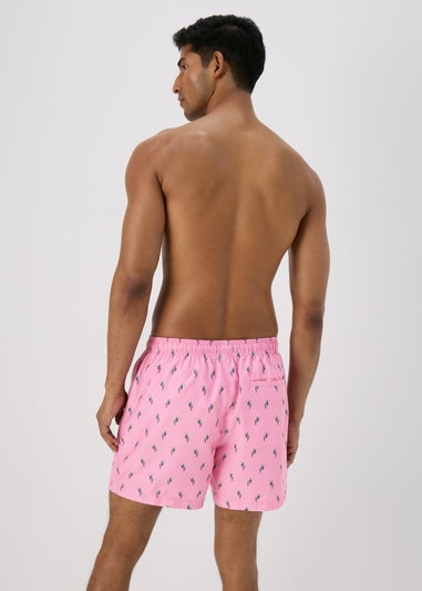 Pink Toucan Swim Shorts