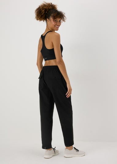 Souluxe Black Active Sports Trousers