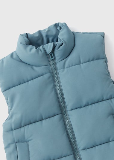 Boys Blue Padded Gilet (1-7yrs)