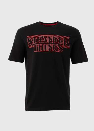 Black Stranger Things T-Shirt