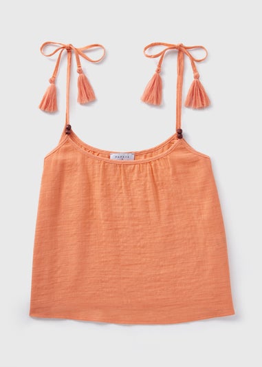 Orange Co Ord Cami Top