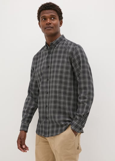 Black Check Shirt