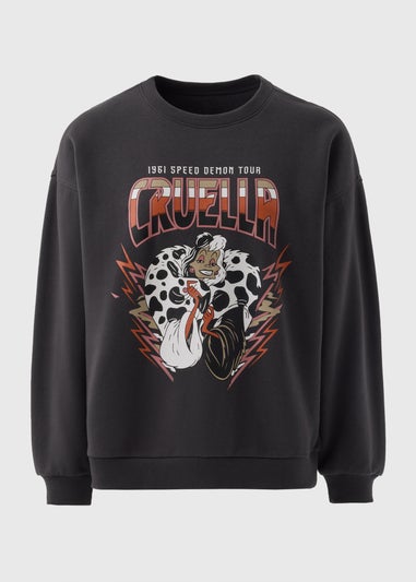 Disney Black Cruella Sweatshirt