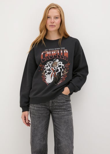 Disney Black Cruella Sweatshirt