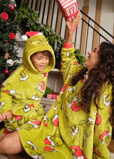 Grinch Green Snuggle Hoodie