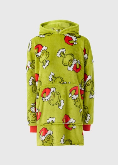 Grinch Green Snuggle Hoodie