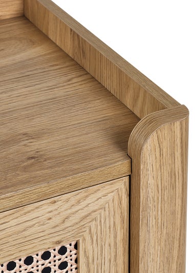 Julian Bowen Brown Sydney 3 Drawer Chest (75 x 80 x 41cm)