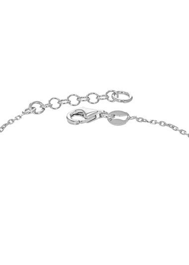 Golden Moments Sterling Silver Linked-Rings Bracelet