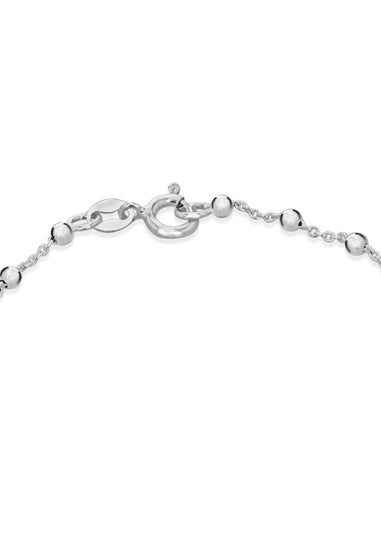 Golden Moments Sterling Silver Ball Bracelet