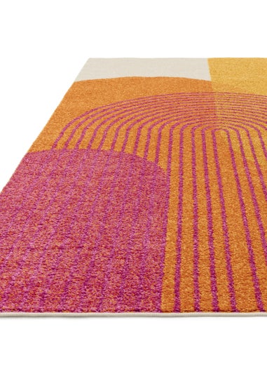 Asiatic Muse Orange Retro Rug